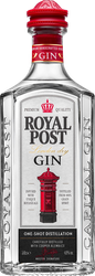 Джин ROYAL POST London Dry сухой 40%, 0.5л, детальное фото