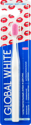 Зубная щетка GLOBAL WHITE Soft Чувствительные зубы и десны, крупный план