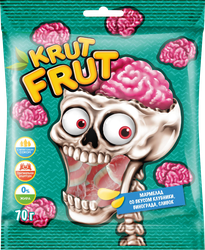 Мармелад жевательный KRUTFRUT Мозг, 70г, детальное фото