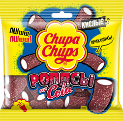 Мармелад жевательный CHUPA CHUPS экструдированный, 150г, вид