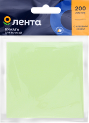 Бумага для записей ЛЕНТА 7,5х7,5см, 200 листов, крупный план