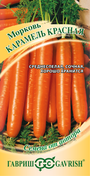 Семена ГАВРИШ Семена от автора, Морковь Карамель красная, Арт. 1999947723, 150шт, вид