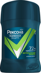 Антиперспирант-стик мужской РЕКСОНА Men Экстремальная защита, 50мл, вид