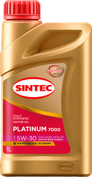 Масло моторное SINTEC Platinum 7000 5W-30 A5/B5 SL, синтетическое, 1л, фотография