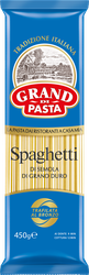 Макароны GRAND DI PASTA Спагетти, 450г, вид