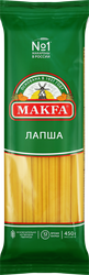 Макароны MAKFA Лапша длинная, 450г, детальное фото