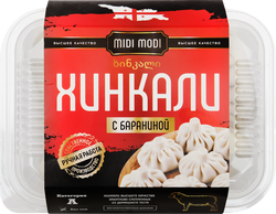 Изображение товара Хинкали MIDI MODI с бараниной, 520г