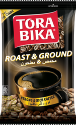 Кофе молотый TORABIKA Roast&Ground жареный, 60г, крупный план