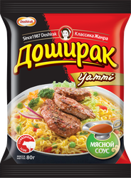 Лапша ДОШИРАК Yammi со вкусом говядины, 80г, фото