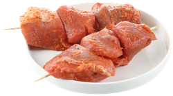 Шашлык из свиного окорока ЛЕНТА FRESH в маринаде грузинский, в вакуумной упаковке, детальное фото
