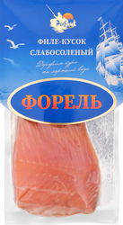 Форель слабосоленая РЫБНИК кусок, 150г, вид