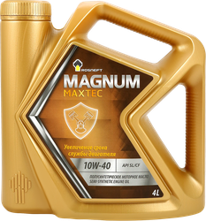 Масло моторное РОСНЕФТЬ Maxtec 10w-40 полусинтетическое, 4л, картинка