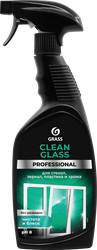 Средство для мытья стекол и зеркал GRASS Clean Glass&nbsp;Professional, 600мл, крупный план