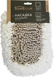 Насадка для швабры HOMECLUB Practik, микрофибра, 42x12см, вид