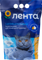 Изображение товара Наполнитель силикагелевый для кошачьего туалета ЛЕНТА, 1,7кг