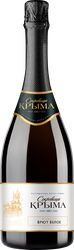 Вино игристое СОКРОВИЩА КРЫМА Крым Российское белое брют, 0.75л, вид