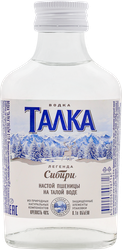 Водка ТАЛКА 40%, 0.1л, изображение