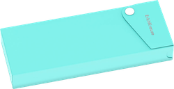 Пенал ERICHKRAUSE Matt Pastel Mint, пластиковый, мятный, картинка