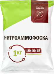 Удобрение комплексное Нитроаммофоска, Арт. НА43, 1кг, фото