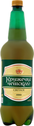 Пиво светлое КРУЖЕЧКА ЧЕШСКОГО фильтрованное пастеризованное 4,3%, 1.25л, вид