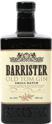 Джин BARRISTER Old Tom дистиллированный 40%, 0.7л, вид
