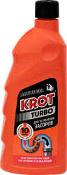 Гель для устранения засоров КРОТ Turbo, 1кг, изображение
