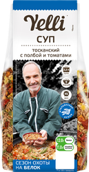 Суп YELLI Тосканский, с полбой и томатами, 200г, фото