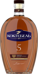 Коньяк КОКТЕБЕЛЬ 5 лет 40%, 1л, картинка