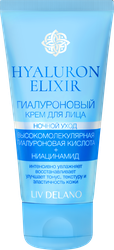 Крем ночной для лица LIV DELANO Hyaluron Elixir гиалуроновый, 50г, фотография