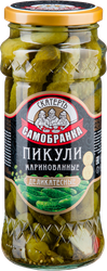 Пикули маринованные СКАТЕРТЬ-САМОБРАНКА Деликатесные, 580мл, фото