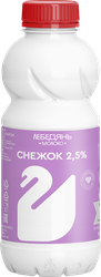 Снежок ЛЕБЕДЯНЬМОЛОКО с сахаром 2,5%, без змж, 450г, крупный план