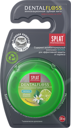 Зубная нить SPLAT Professional DentalFloss с ароматом бергамота и лайма, 30м, фото