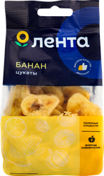 Цукаты из банана ЛЕНТА, 100г, крупный план