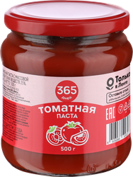 Паста томатная 365 ДНЕЙ 25%, 500г, картинка