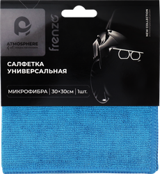 Салфетка универсальная ATMOSPHERE 30х30см, микрофибра, детальное фото