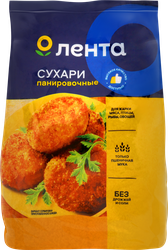Сухари панировочные ЛЕНТА, 200г, картинка