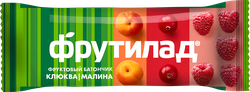 Батончик абрикосовый ФРУТИЛАД с клюквой и малиной, 30г, изображение