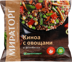 Киноа МИРАТОРГ с овощами и базиликом, 400г, картинка