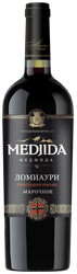 Вино MEDJIDA Ломиаури сортовое марочное красное полусладкое, 0.75л, картинка