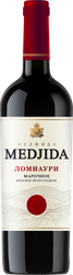 Вино MEDJIDA Ломиаури сортовое марочное красное полусладкое, 0.75л, картинка