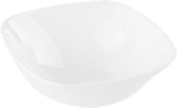 Салатник HOMECLUB Quadro Classic White 12,8см, стекло Арт. LFW50, картинка