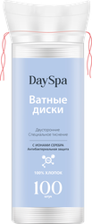 Диски ватные DAYSPA с ионами серебра, 100шт, вид
