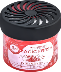 Ароматизатор воздуха AUTOSTANDART Magic Fresh Pearl, Тутти-фрутти, 100г, вид