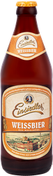Пиво светлое EINSIEDLER Weissbier пшеничное нефильтрованное пастеризованное 5,2%, 0.5л, вид