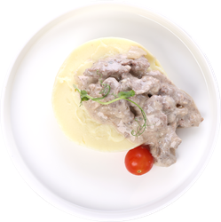 Бефстроганов с картофельным пюре ЛЕНТА FRESH, 260г, картинка