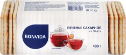 Печенье сахарное BONVIDA К чаю, 400г, детальное фото