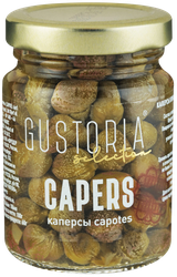 Каперсы консервированные GUSTORIA, 106мл, вид