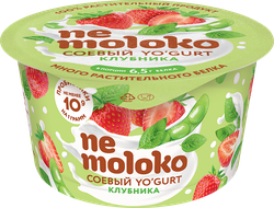Продукт соевый NEMOLOKO Yo'gurt Клубника, 130г, фотография