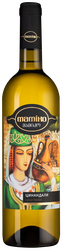 Вино MAMIKO Цинандали ординарное белое сухое, 0.75л, картинка