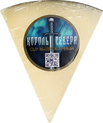 Сыр КОРОЛЬ СЕВЕРА 45%, без змж, весовой, картинка